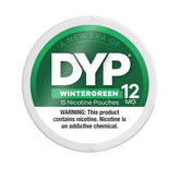 Wintergreen DYP Nicotine Pouches 12mg